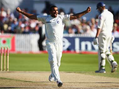 File picture of Zaheer Khan. Getty