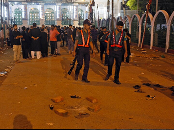 Blasts in front of Shia shrine in Bangladesh kill 1 person, injure 87