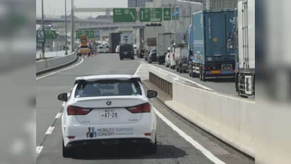 In a first, self driving car cruises on notorious I-95 freeway in Virginia