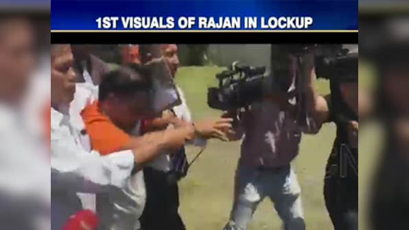Watch: Not afraid of anyone, a 'nervous' Chhota Rajan tells reporters in Indonesia