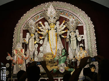 Kolkata's transgender women come together to organise special Durga puja Kolkata's transgender women come together to organise special Durga puja