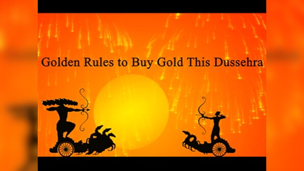 Golden Rules to buy Gold this Dussehra