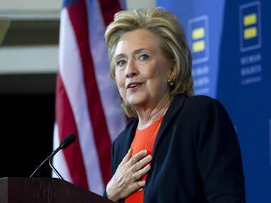 In emotional speech, Hillary Clinton pushes for new gun laws