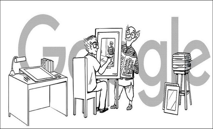 The Uncommon Man: Google Doodle pays tribute to cartoonist RK Laxman on birth anniversary