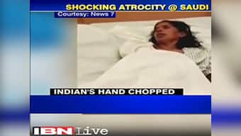 Shock and horror after Saudi sponsor chops off Indian maid's hand