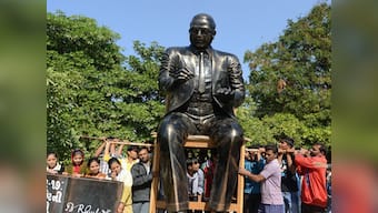 Caging of Ambedkar statues in Tamil Nadu points out something much darker and sinister