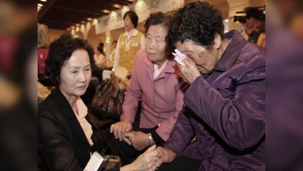 South Koreans travel to North Korea to reunite with war-divided kin