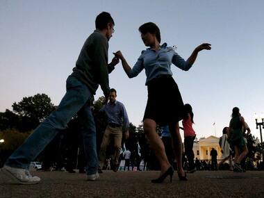 Cuban salsa at the White House/ Reuters