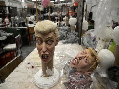 Boo! Mexico's 'prime villain' Donald Trump masks set to make Halloween killing Boo! Mexico's 'prime villain' Donald Trump masks set to make Halloween killing