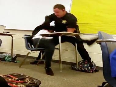 Police Brutality: Cop who manhandled black student at US school fired
