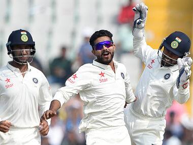 Ravindra Jadeja took 8 wickets on his comeback to Test cricket. AFP