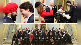 Swearing in of Canada PM Trudeau saw a new-look Cabinet with Sikhs and equal number of women