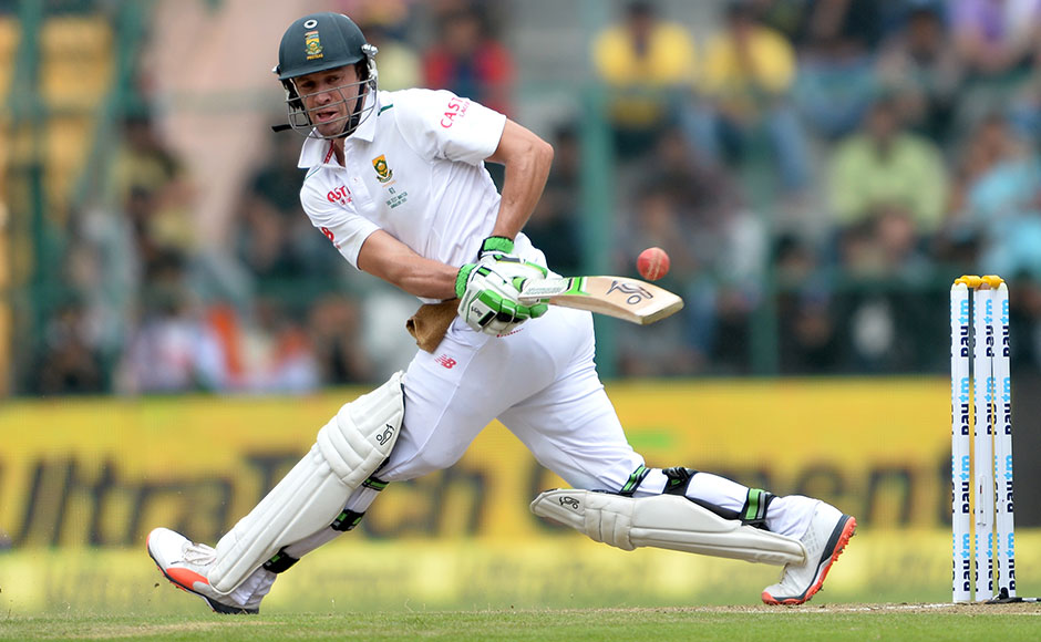 #ABD100: South Africa's Superman AB de Villiers enhtralls the Bengaluru crowd in his 100th Test #ABD100: South Africa's Superman AB de Villiers enhtralls the Bengaluru crowd in his 100th Test