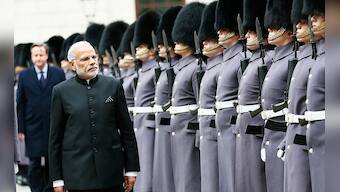 Modi in UK Day 1: PM pays homage to Mahatma Gandhi, addresses House of Commons