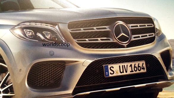 Images of Mercedes-Benz GLS leaked ahead of debut Images of Mercedes-Benz GLS leaked ahead of debut