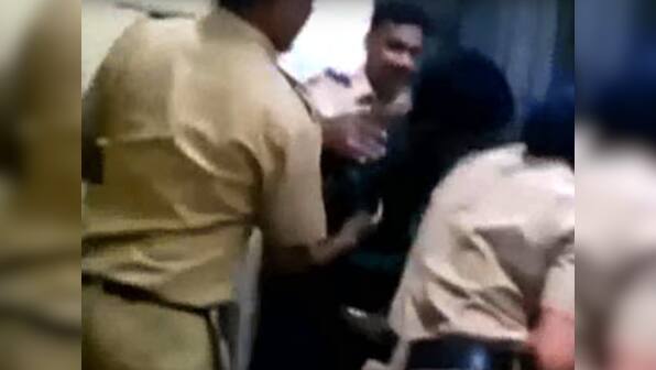 Watch: Video of Mumbai cops thrashing couple inside police station sparks outrage