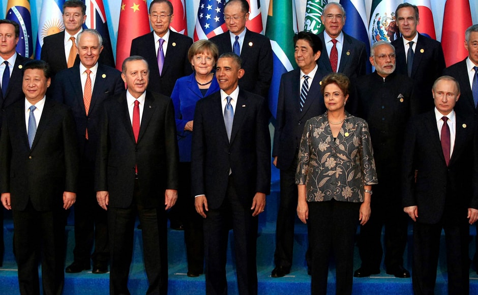 At G-20 summit, world leaders discuss inclusive growth, condemn Paris ...