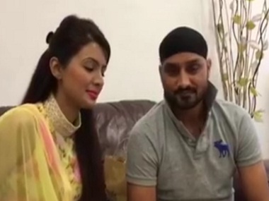 Watch: Harbhajan Singh, Geeta Basra thank fans for social media love during their wedding Watch: Harbhajan Singh, Geeta Basra thank fans for social media love during their wedding