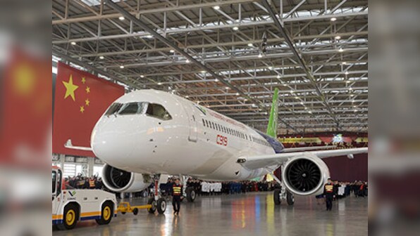 China's unveils first big passenger jet, set to compete with Boeing, Airbus