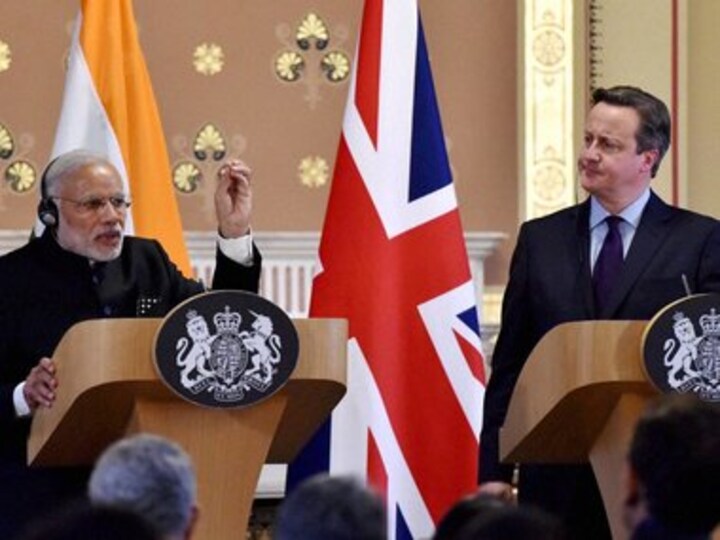 PM in London: Modi cites Nehru, Manmohan Singh in address to British MPs
