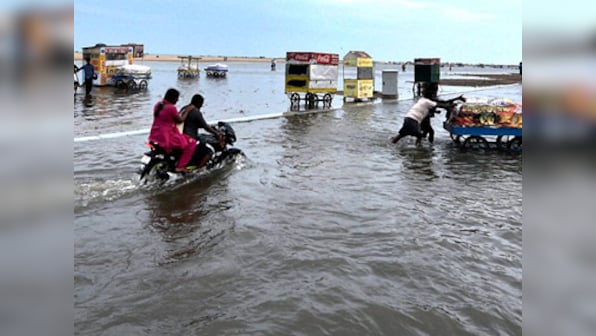 Chennai gets a breather as rains stop, train services partially restored
