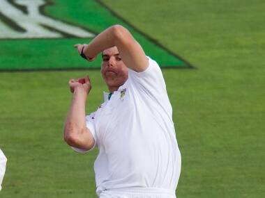 South African fast bowler Marchant de Lange. AFP