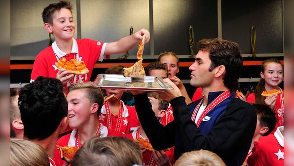 From ball boy to an all-time legend: A look at Roger Federer’s Basel pizza party over the years