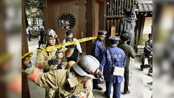 Explosion rocks Japan's contentious Yasukuni shrine for war victims in Tokyo; none reported injured