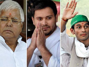 Lalu's trusted IAS officers transfers to the departments of sons Tejashwi and Tej Pratap Lalu's trusted IAS officers transfers to the departments of sons Tejashwi and Tej Pratap