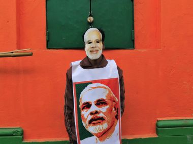 Bihar elections: Narendra Modi has not disappeared from BJP's posters; he is still in the thick of battle Bihar elections: Narendra Modi has not disappeared from BJP's posters; he is still in the thick of battle