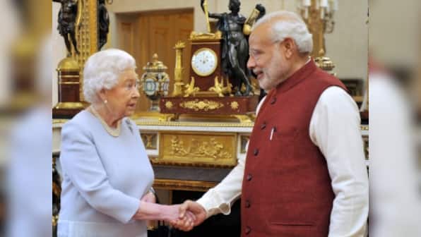 A royal meet: Queen Elizabeth hosts PM Modi for lunch at Buckingham Palace