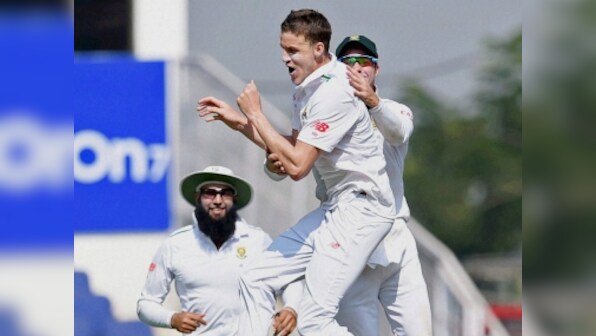 Nagpur Test: South Africa lose two early wickets after India are bundled out for 215