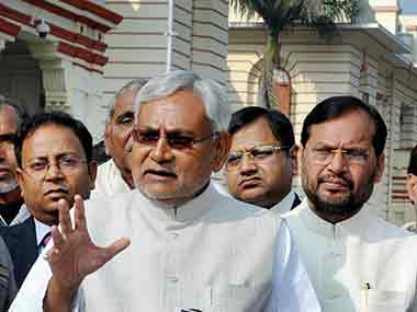 Nitish Kumar. PTI
