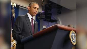 ‘It needs to stop because the world is watching’: Obama hits out at US refugee 'hysteria'