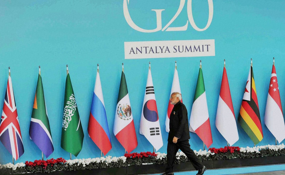 At G-20 summit, world leaders discuss inclusive growth, condemn Paris attacks