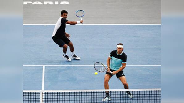 Paris Masters: Star pair of Paes-Nadal flops as they bow out in opening round
