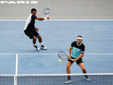 Paris Masters: Star pair of Paes-Nadal flops as they bow out in opening round Paris Masters: Star pair of Paes-Nadal flops as they bow out in opening round