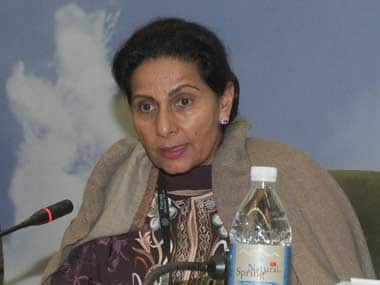 Former Congress minister Preneet Kaur