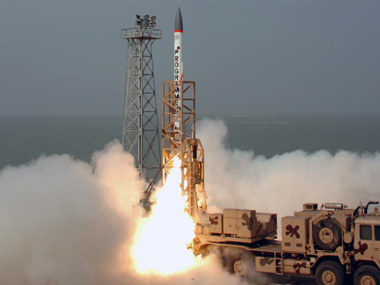 India successfully test fires nuclear capable Prithvi-II missile India successfully test fires nuclear capable Prithvi-II missile