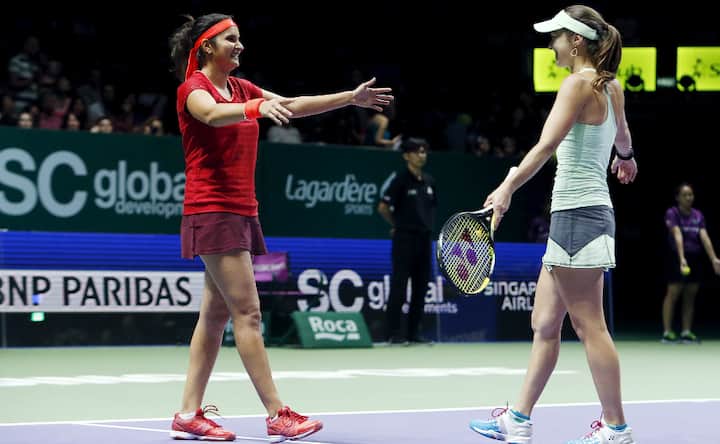 The perfect way to end the year: Sania Mirza-Martina Hingis win WTA Finals for ninth title in 2015