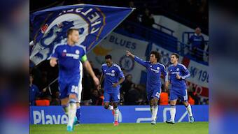 Champions League: Willian free kick gives Chelsea nervy win over Dynamo