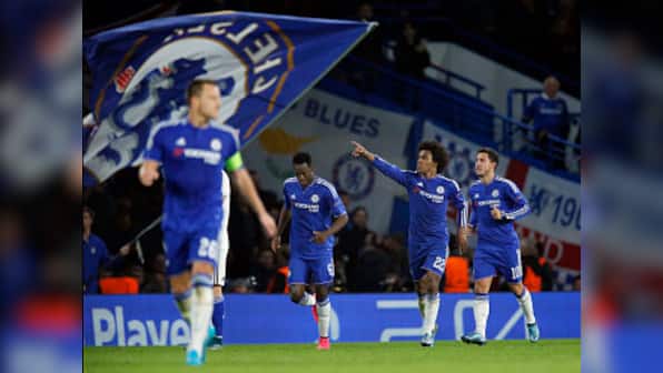 Champions League: Willian free kick gives Chelsea nervy win over Dynamo