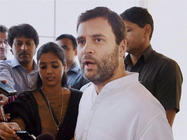 File image of Rahul Gandhi. PTI