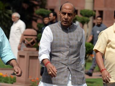 Home Minister Rajnath Singh. AFP