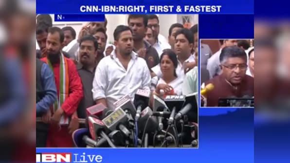 We concede defeat, says Ravi Shankar Prasad: Congratulates Nitish and Lalu