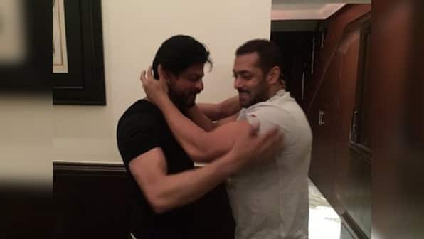 Shah Rukh Khan seems to love sharing screen space with Salman, with Tubelight and Bigg Boss