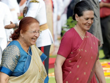 Constitution's principles under threat, says Sonia Gandhi as Sumitra Mahajan bats for harmony in the country Constitution's principles under threat, says Sonia Gandhi as Sumitra Mahajan bats for harmony in the country