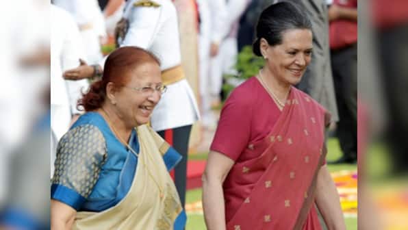 Constitution's principles under threat, says Sonia Gandhi as Sumitra Mahajan bats for harmony in the country