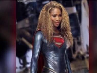‘Supergirl’ Serena Williams. Image Courtesy: Facebook