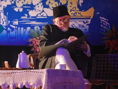 Tom Alter in the play. Firstpost/Tarique Anwar